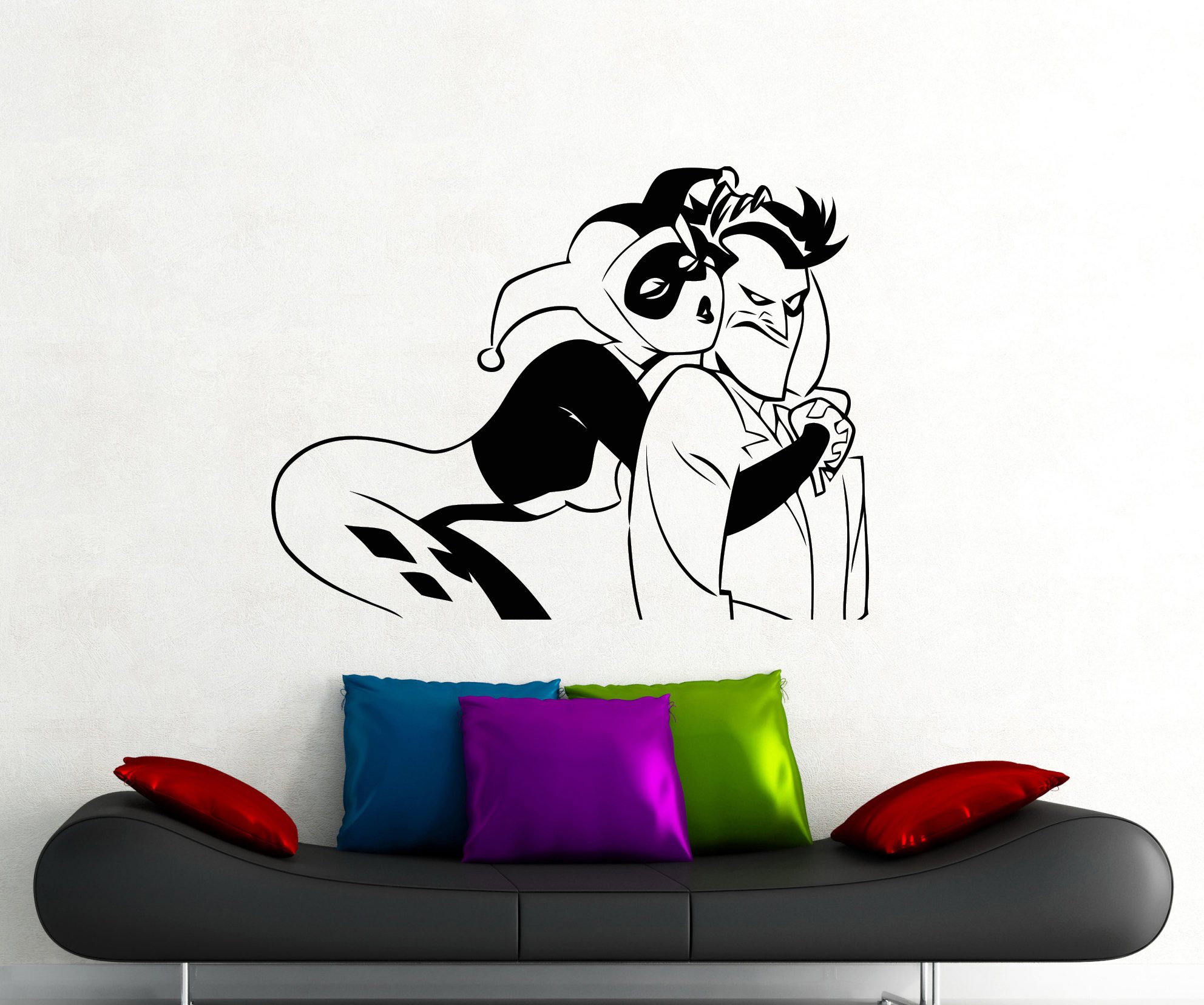 Superhero Wall Decal Stickers - Waterproof Comic Book Art Decals for Home & Room Decor - Perfect for Kids' Bedrooms, Playrooms & Superhero Themed Parties