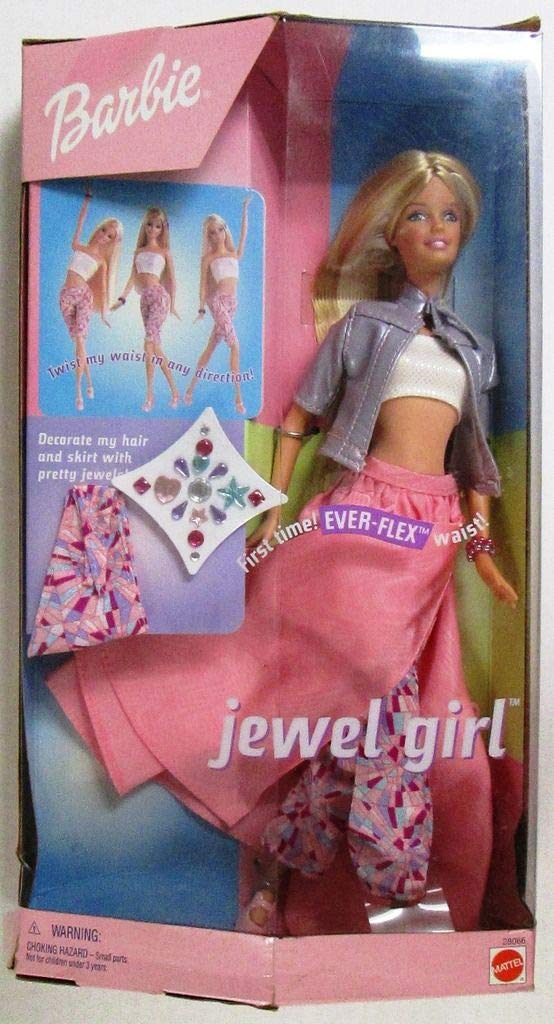 Vintage Barbie Jewel Girl HTF 2000 - Rare Collectible Doll with Fashion Accessories | Perfect for Display, Gifts & Barbie Collections