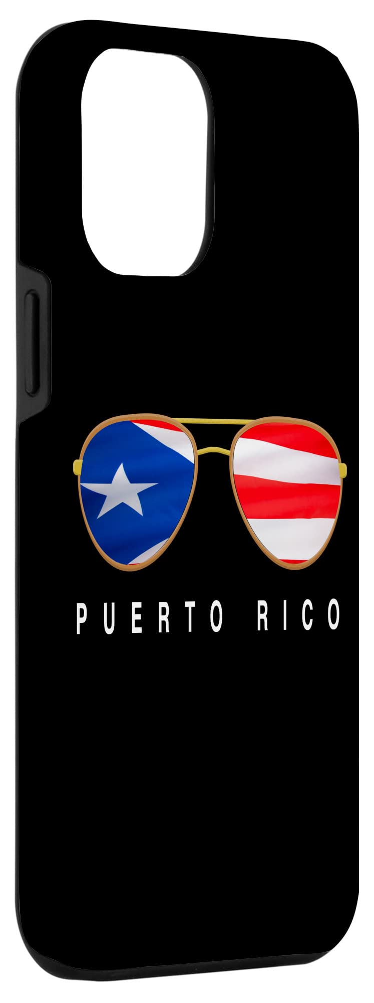 iPhone 12 Pro Max Case with Puerto Rican Flag Design - Durable Protective Phone Cover for Travel, Beach & Outdoor Adventures