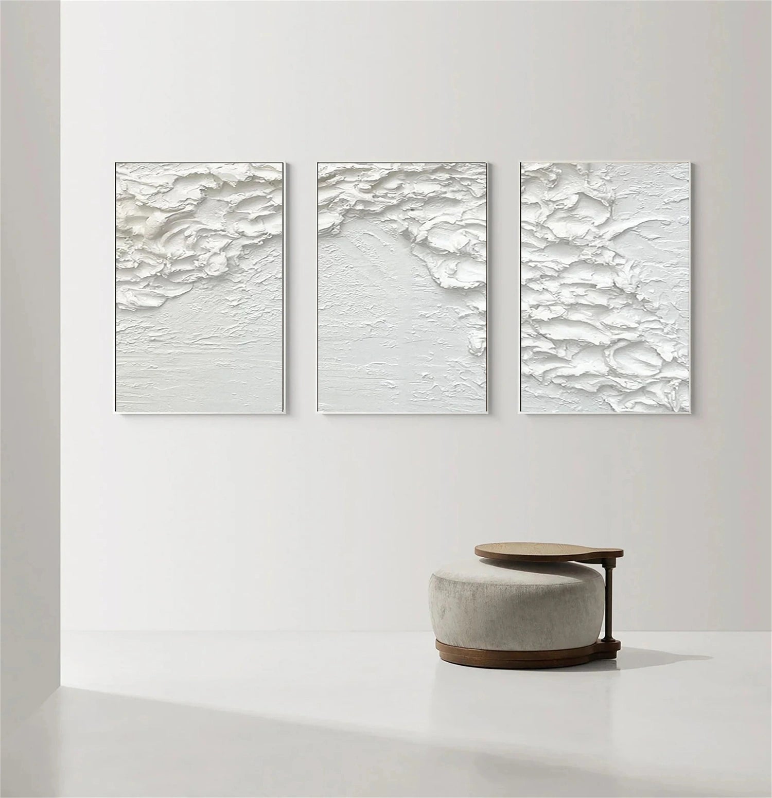 Minimalist Balance Canvas Art Set of 3 - Modern Abstract Wall Decor for Living Room, Bedroom & Office - #MM290