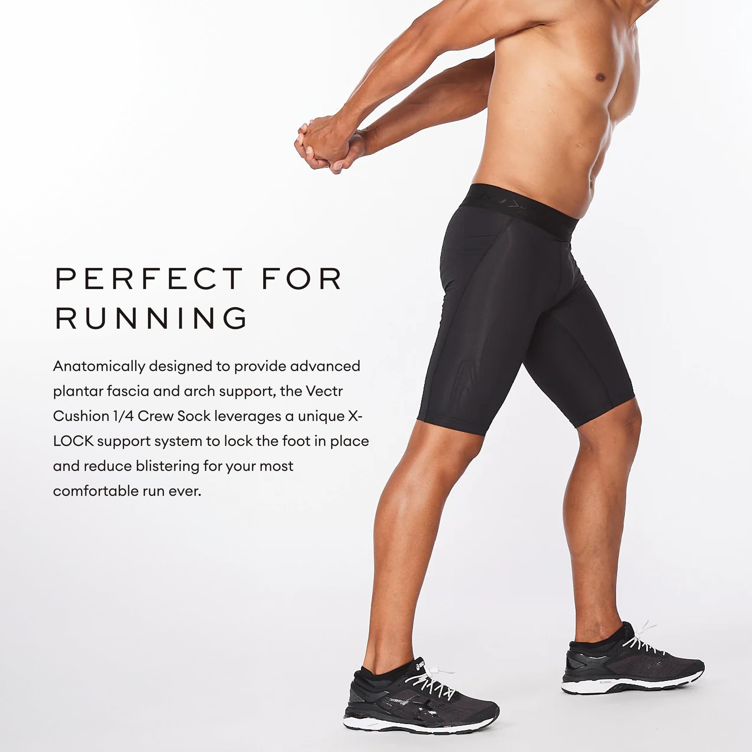 2XU Men's Force Compression Shorts - High Performance Workout Shorts for Running, Cycling & Gym - Enhanced Muscle Support & Recovery - Black/Gold - X-Small - Ideal for Athletes & Fitness Enthusiasts
