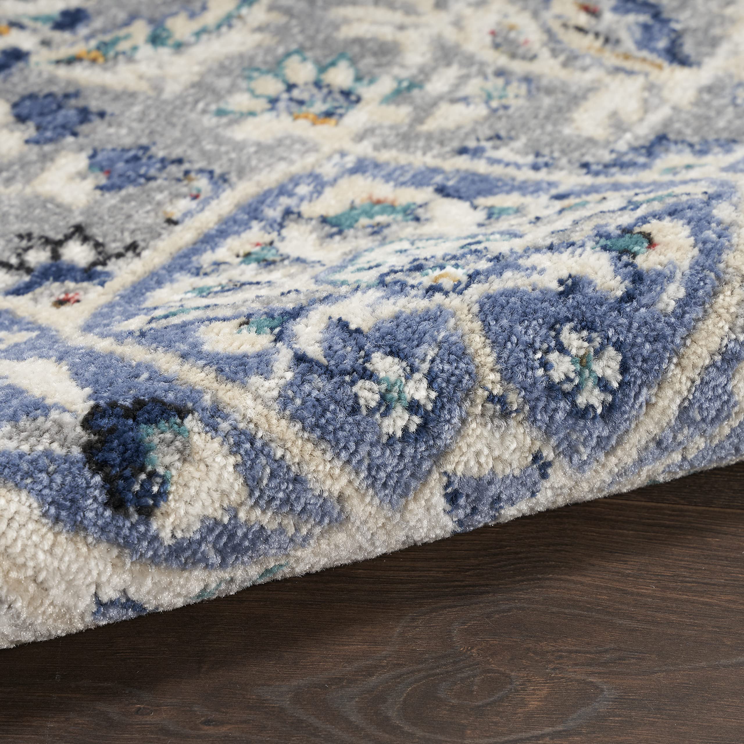 Nourison Passion Grey/Beige 1'10