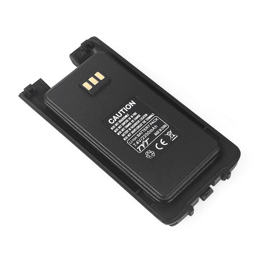 TYT MD 390 Replacement Battery 7.4V 2200mAh Li-ion High Capacity Radio Battery - Perfect for Emergency Communication & Long-Duty Shifts