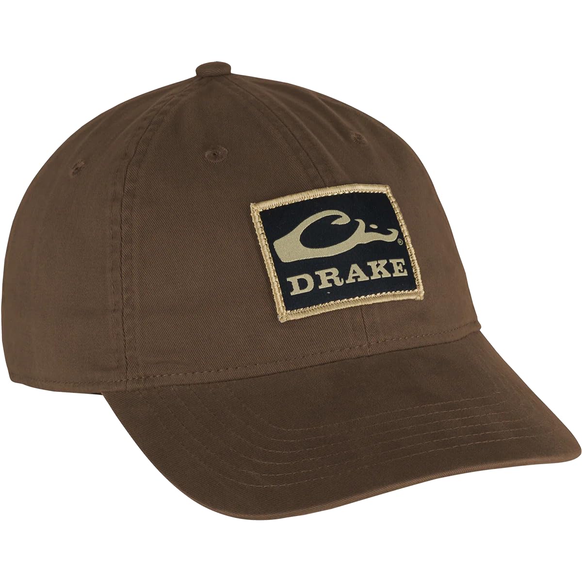 Drake Waterfowl Cotton Twill Adjustable Baseball Cap for Hunting & Outdoor Activities - Camouflage Hunting Hat for Men