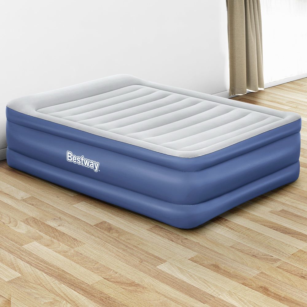 Bestway Queen Air Mattress with TriTech Technology - Inflatable Airbed for Camping, Guest Beds & Home Use