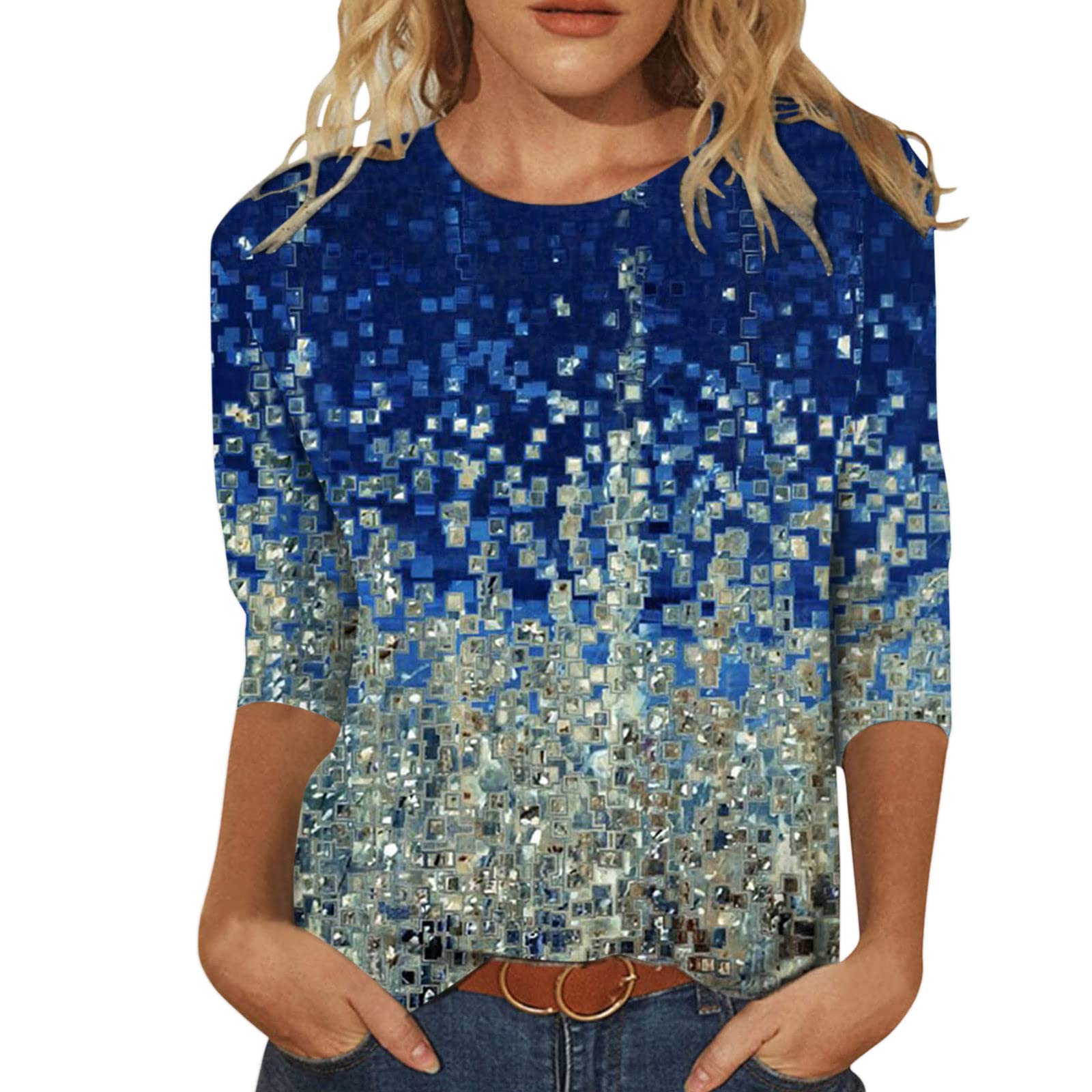 Funny Casual Loose Plus Size Women's Crop Tops - Short Sleeve Summer Shirts for Women | Perfect for Beach Outings, Music Festivals & Everyday Wear