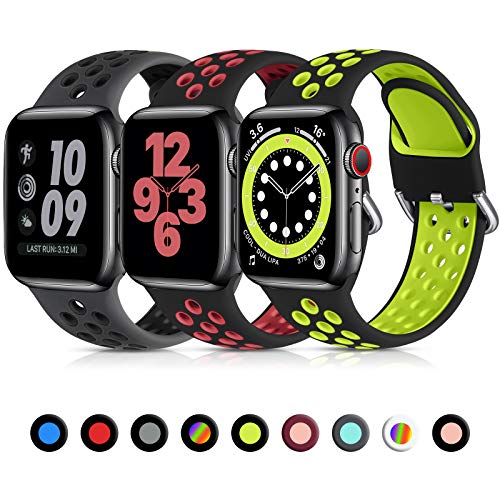 Black Red/Black Green/Anthracite Black