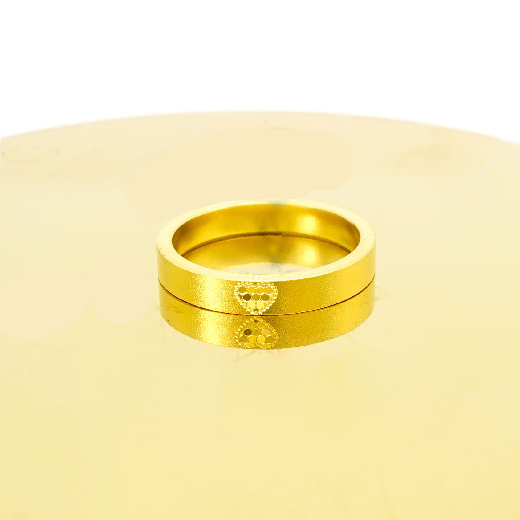 24K Gold Ring for Women - Elegant & Hypoallergenic Fine Jewelry - Perfect for Weddings, Anniversaries & Special Occasions