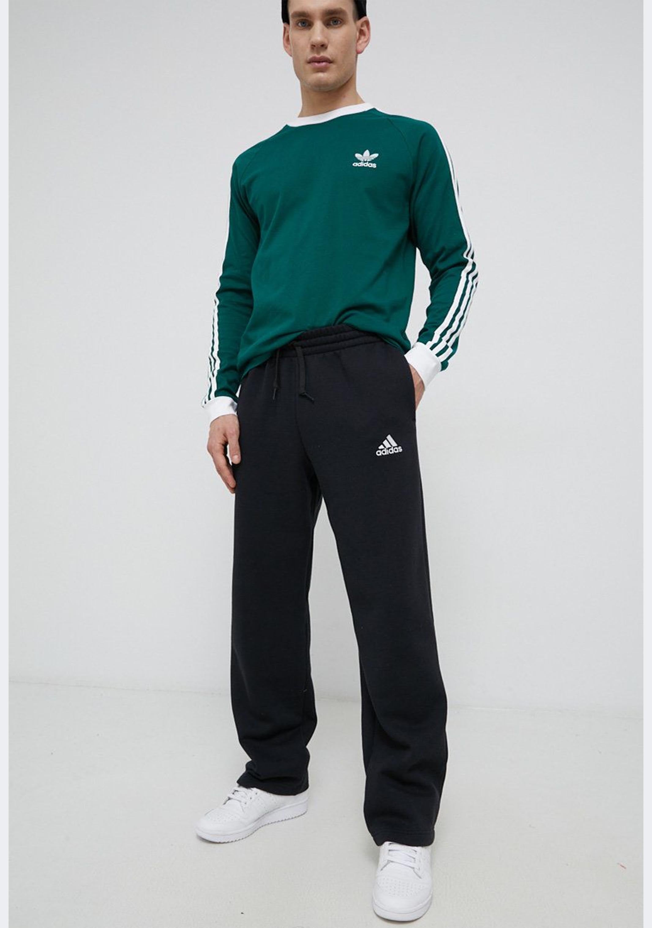 Adidas Men's Essentials Fleece Sweatpants - Soft Comfortable Joggers for Lounge, Workout & Casual Wear | Athletic Tapered Fit Pants with Pockets