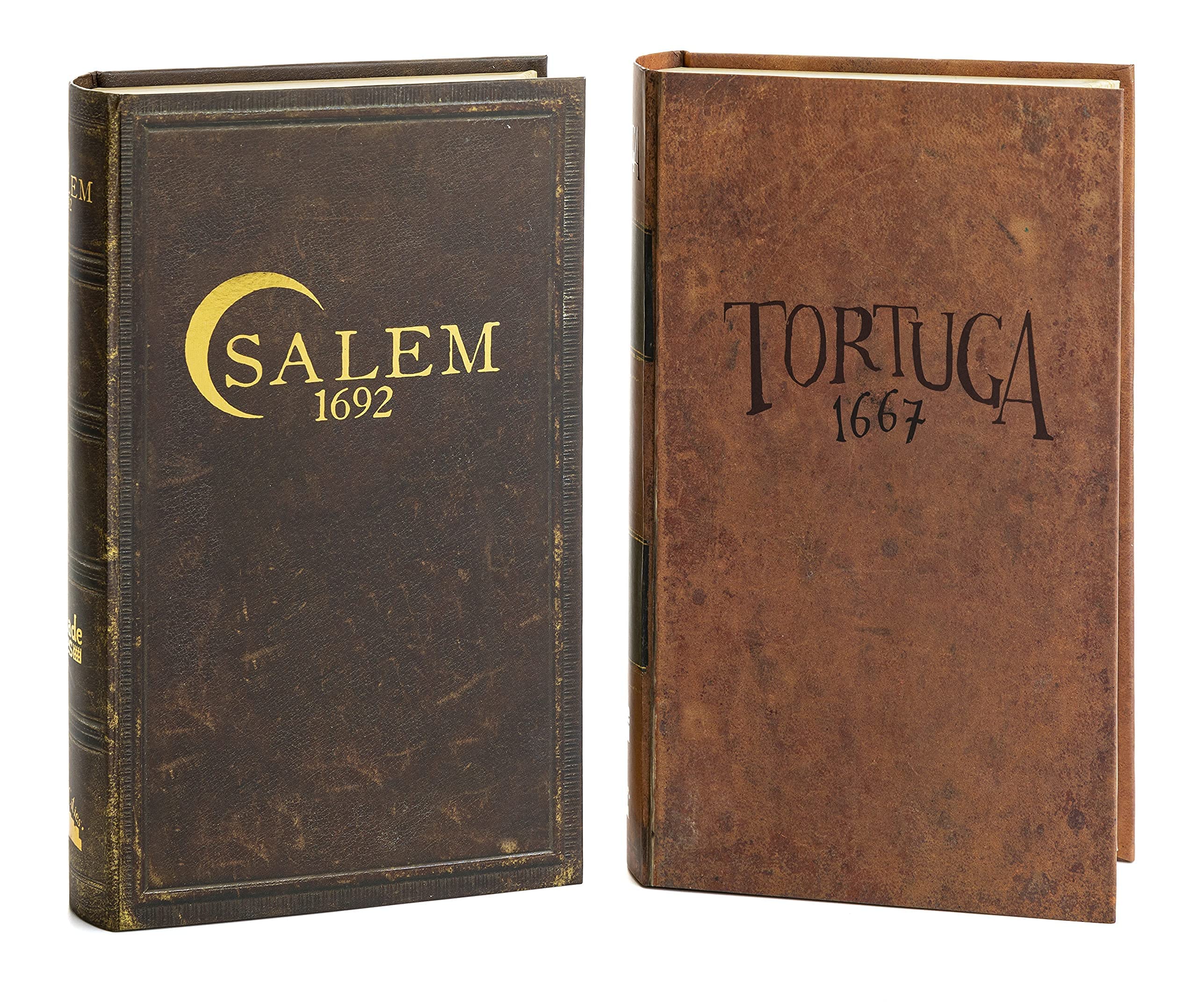 Salem 1692 & Tortuga 1667 Strategy Board Game Bundle - for Game Nights & Parties