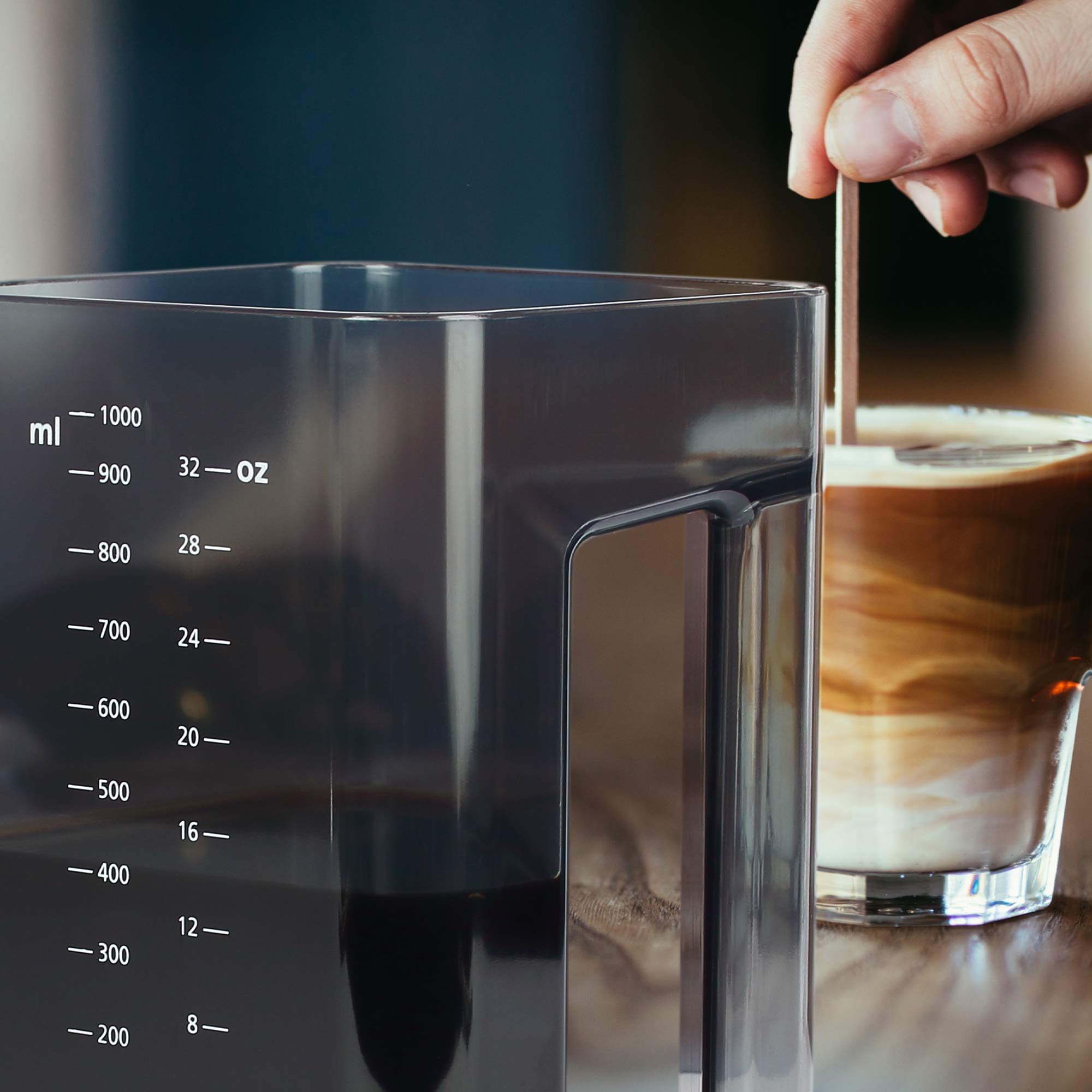 Premium Cold Brew Iced Coffee Maker - 12 Servings Rich Coffee Concentrate for Hot & Cold Drinks | Perfect for Home, Office & Outdoor Use