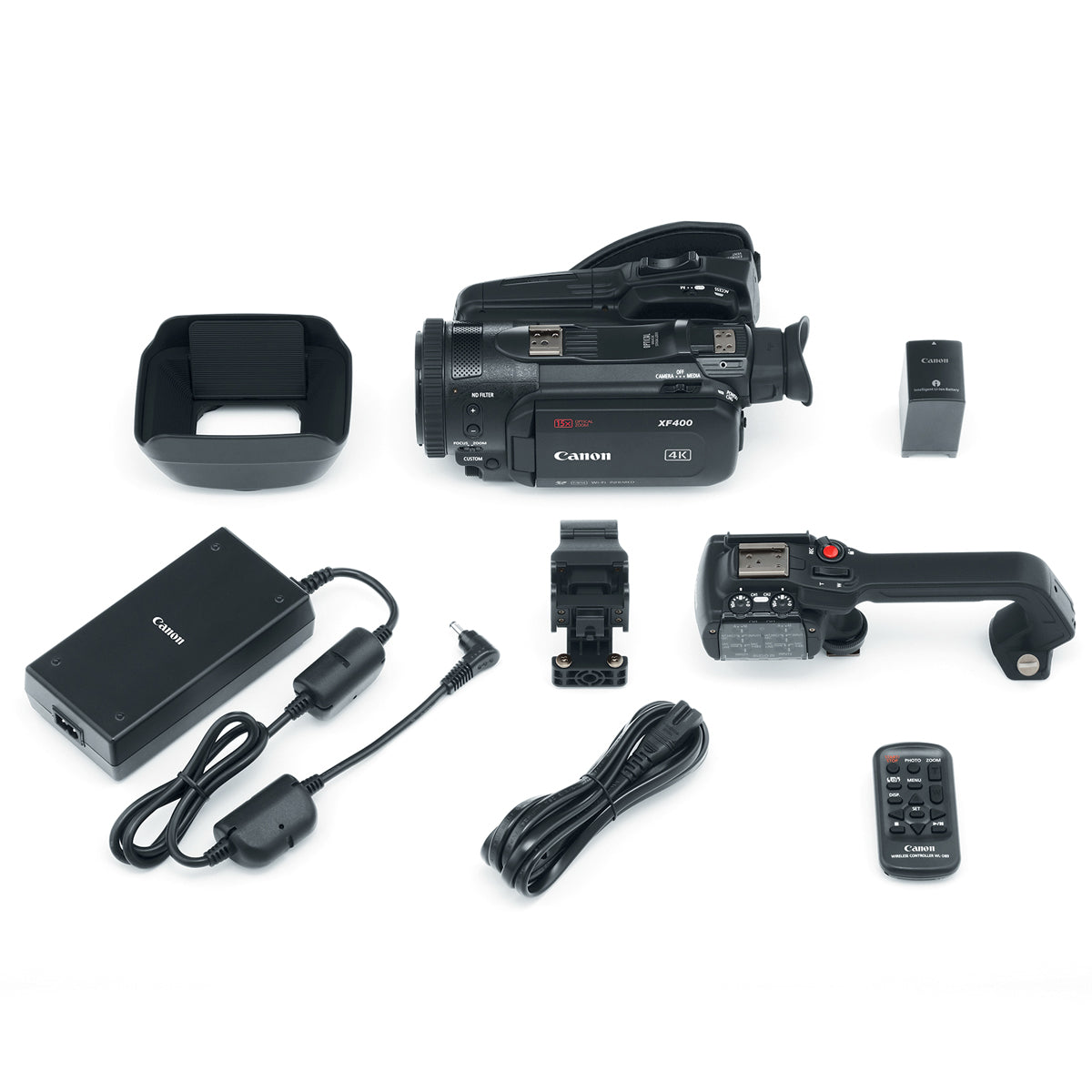 Canon XF400 4K Professional Camcorder - Ultra HD Video Recording for Filmmaking, Live Streaming & Broadcast