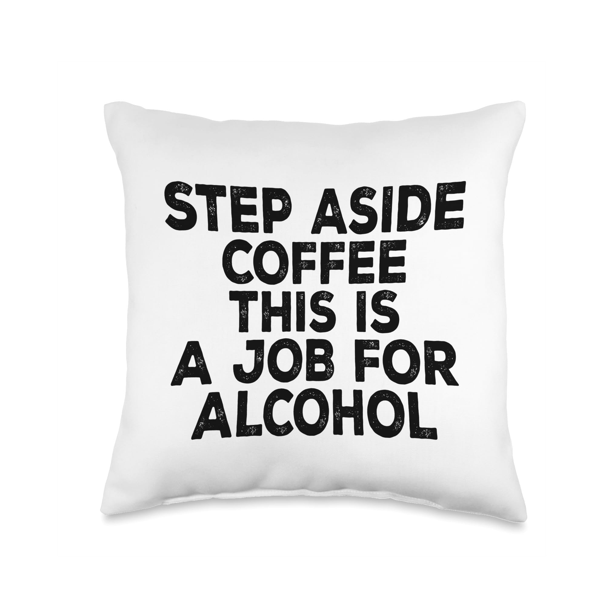 Funny Beer Lover Throw Pillow - Soft & Comfortable Couch Decor for Men, Bar, Living Room, Game Room & Gifts