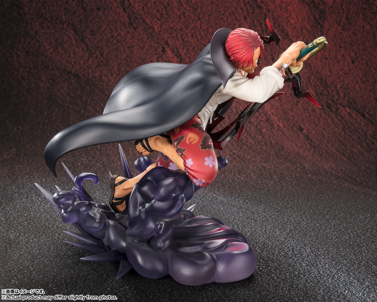 Figuarts Zero Extra Battle One Piece Shanks (Divine Departure) Anime Action Figure Statue - Perfect for Anime Collectors & One Piece Fans Display