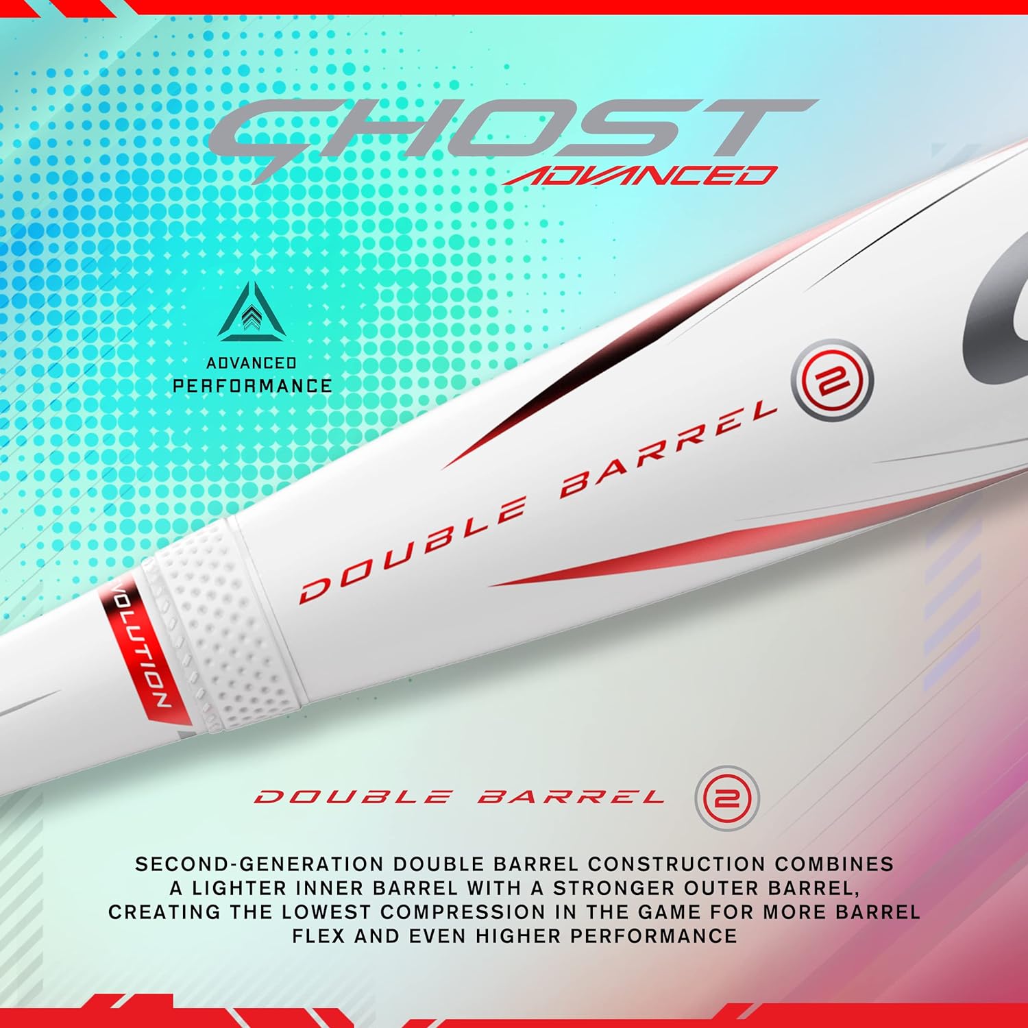 Easton Ghost Advanced Fastpitch Softball Bat - 2-Piece Composite Design | NFHS & USSSA Approved for All Fields | 9 Size | Perfect for Competitive Games & Training Sessions