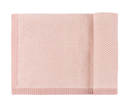 ELY & CO Soft Bubble Knit Blanket - Ultra Cozy & Warm Throw for Bed, Couch, and Travel - Machine Washable (One Size)