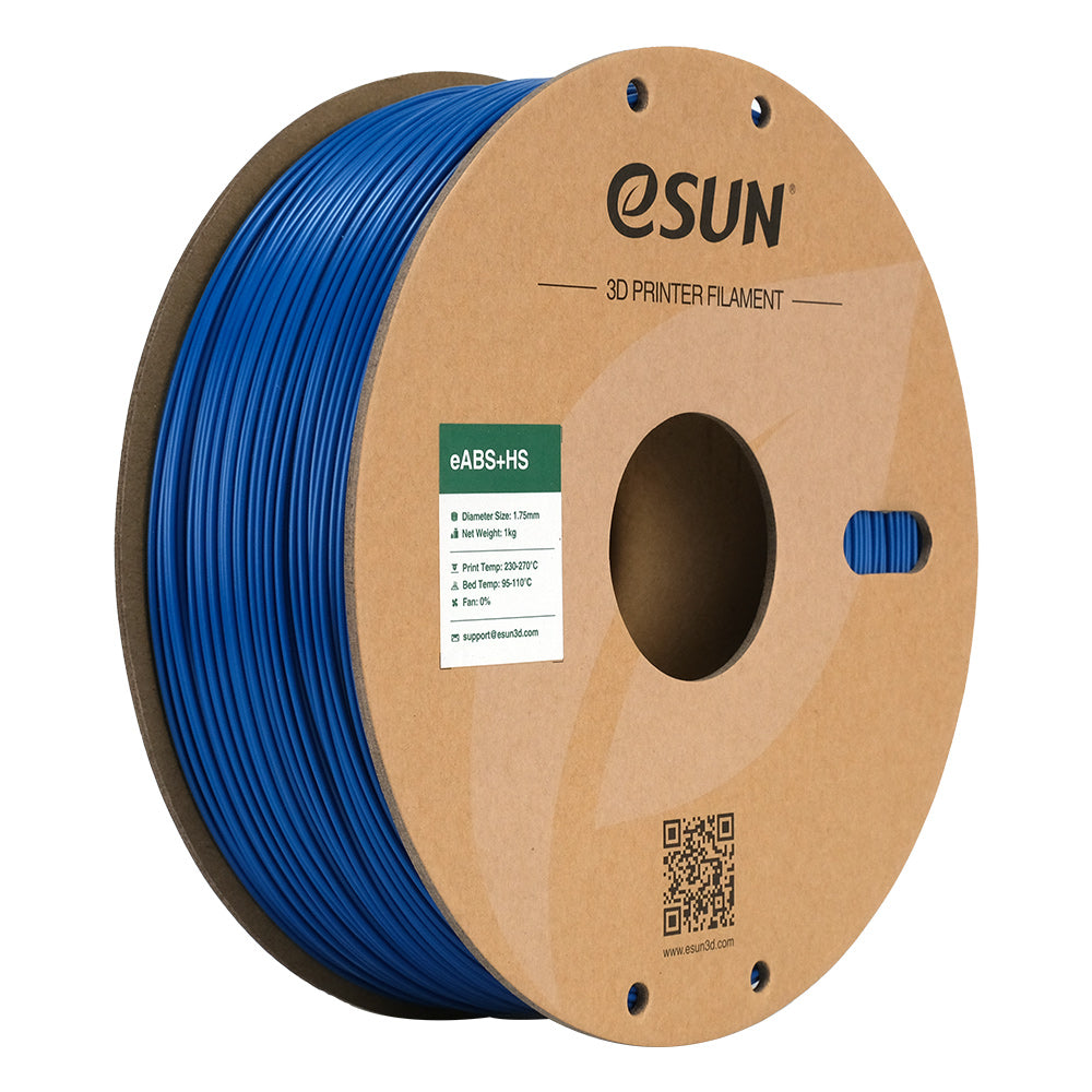 Premium eSUN ABS+HS 3D Printer Filament - 1.75mm, 1kg Spool (Multiple Colors) for High-Quality 3D Printing Projects, DIY Creations & Prototyping