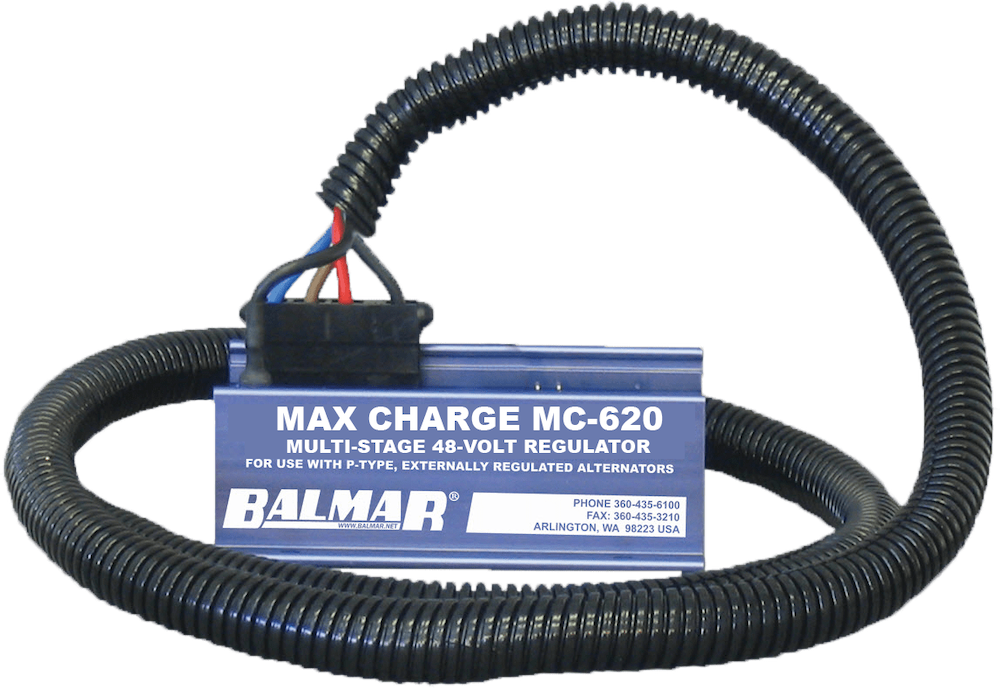 Balmar 48V Alternator Voltage Regulator MC 620 H with Wiring Harness - Marine, RV & Off-Grid Power System Upgrade