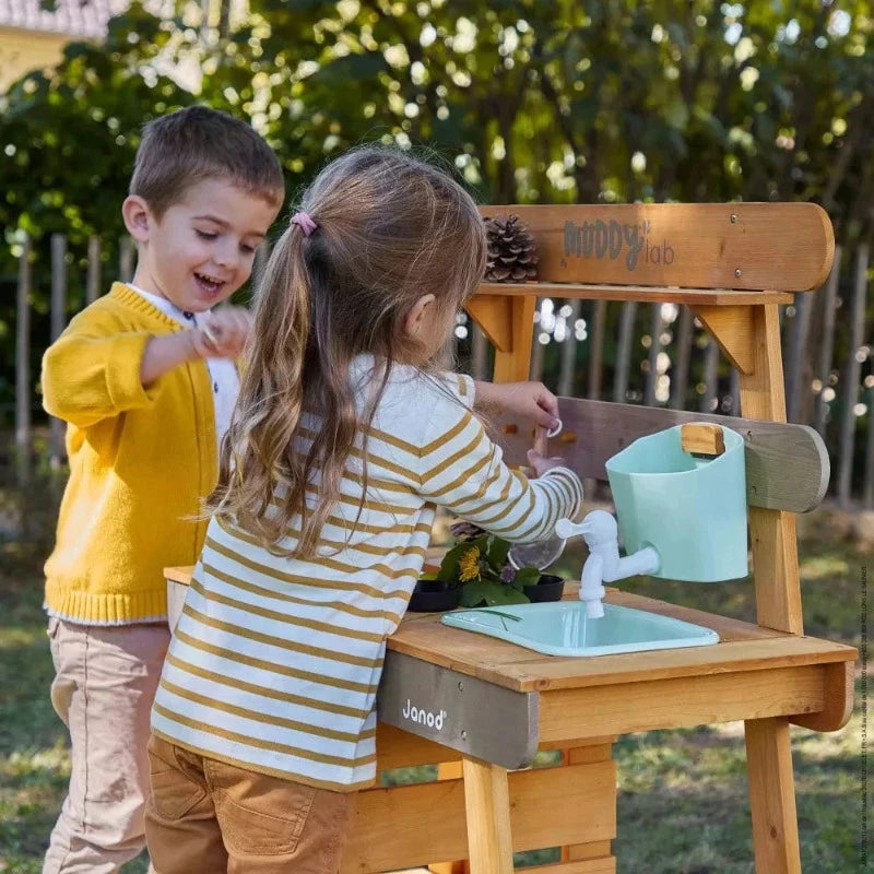 Outdoor Muddy Kitchen Playset for Kids - Durable & Fun Pretend Play Toy for Backyard, Sandbox & Outdoor Adventures