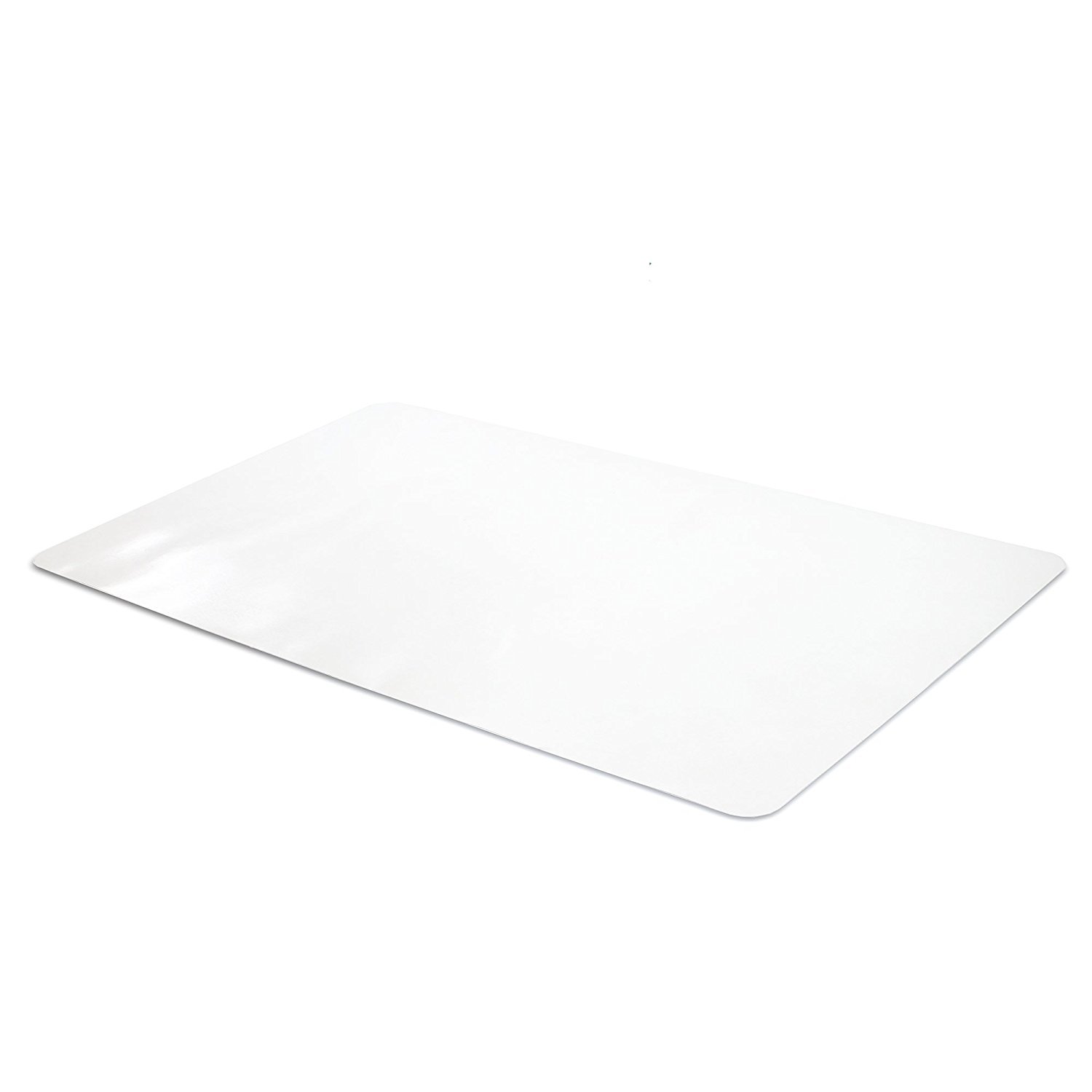 Ilyapa Clear Textured Office Desk Pad - 47x23 Inch Plastic Desk Protector for Home & Office, Computer Mouse Mat - Ideal for Writing, Typing & Protecting Desks from Scratches (47 x 23 Inch, Clear)