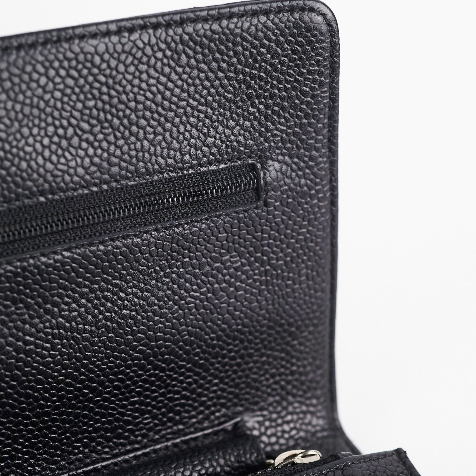 Chanel Caviar Leather Wallet on Chain WOC Crossbody Bag in Black | Luxury Designer Handbag for Women | Perfect for Evening Events, Parties & Daily Use