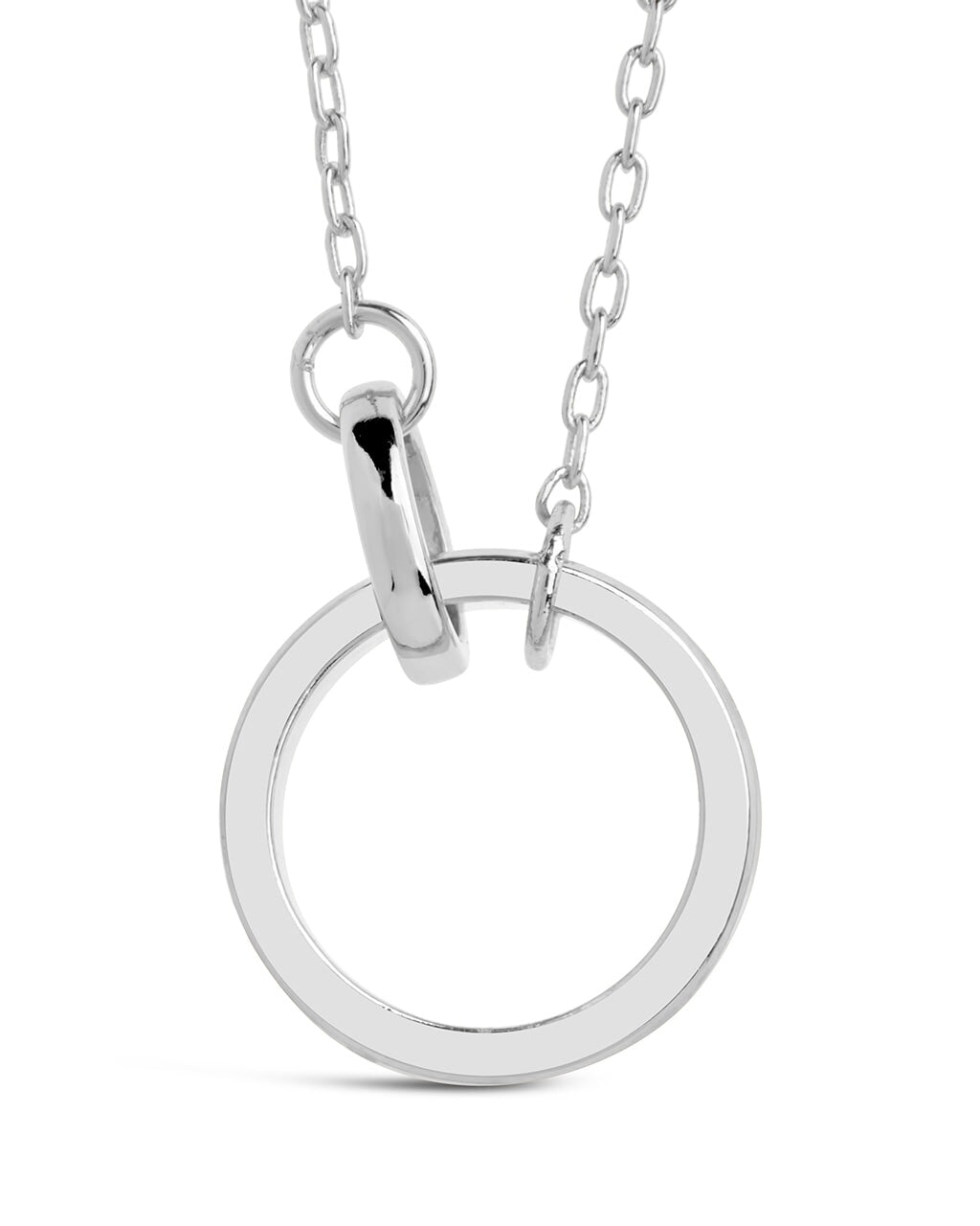 Elegant Mishel Mother of Pearl Interlocking Circles Pendant Necklace - Perfect for Women's Jewelry Gifts, Weddings & Special Occasions