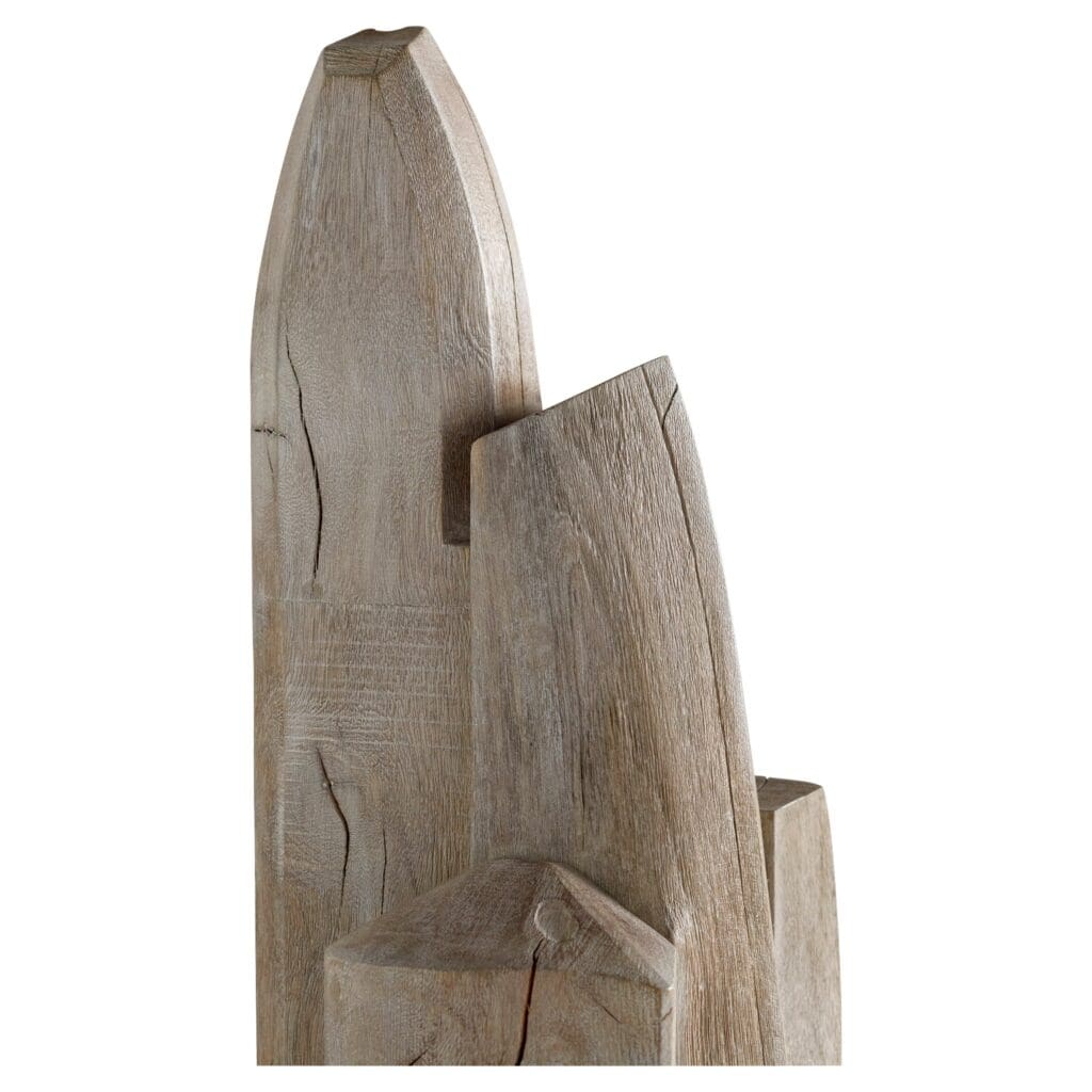 Cyan Design 11287 Tranquility Sculpture - Weathered Grey Large Statue for Home Decor, Office, Garden & Meditation Spaces
