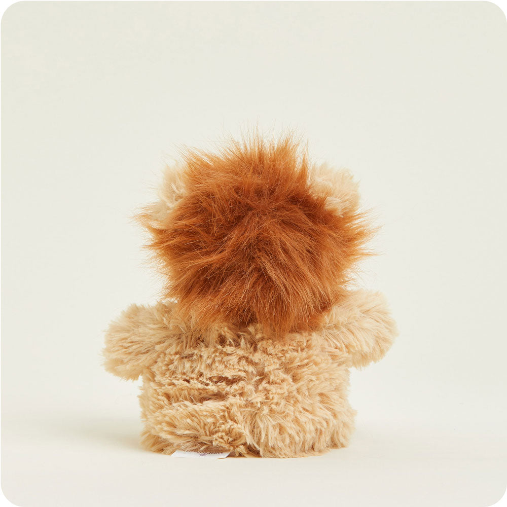 Lion Warmies Junior - Soft Plush Microwaveable Stuffed Animal for Kids | Perfect for Bedtime, Relaxation & Comfort Gifts