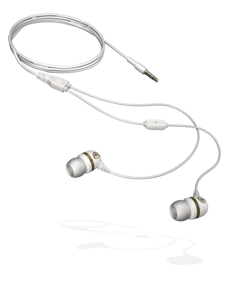 BLIZZARD Sumo In-Ear Headphones with Microphone - Noise Isolating Earbuds for Gaming, Workouts & Commuting