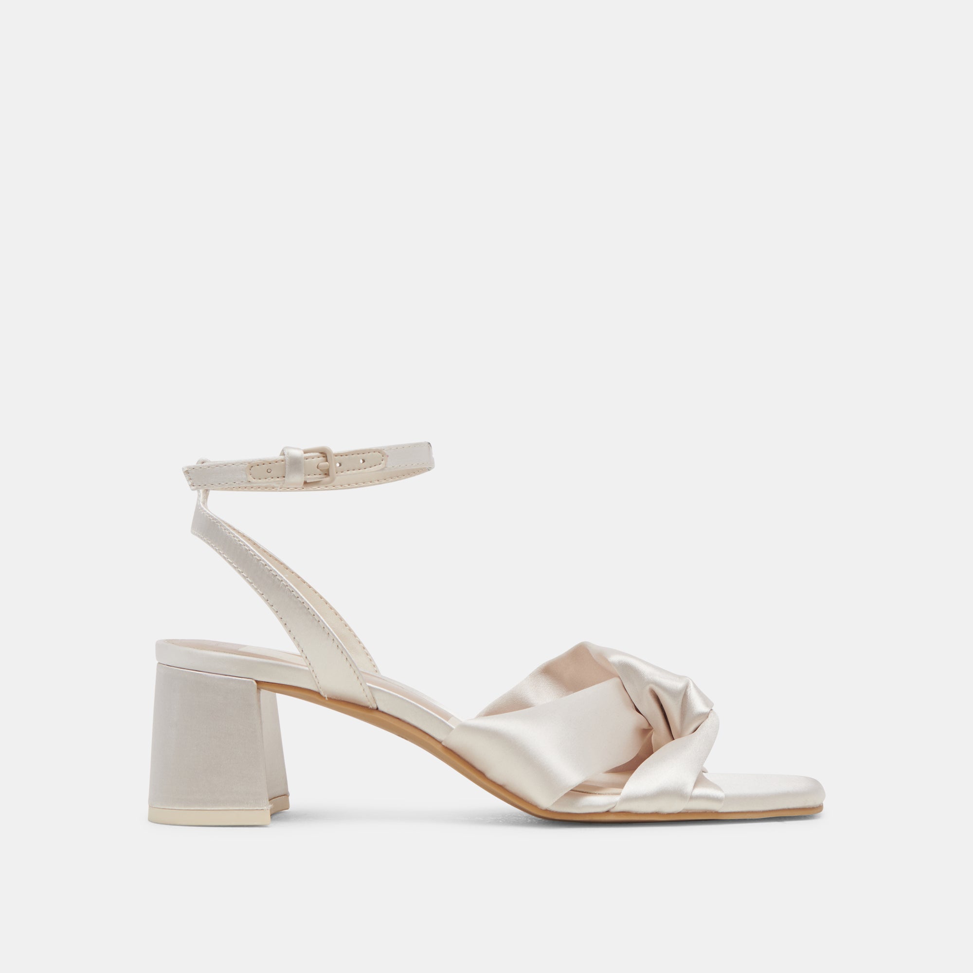 BRENNA Heels Ivory Satin - Elegant Women's High Heel Shoes for Weddings, Parties & Special Occasions