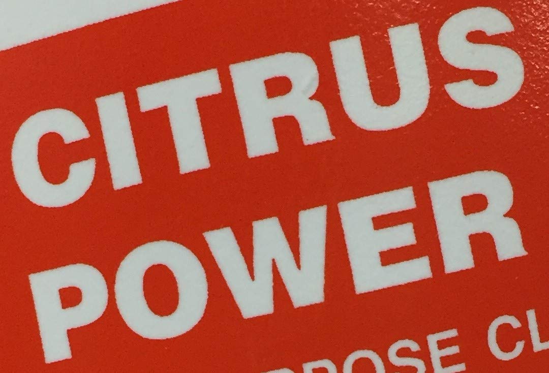 Citrus Power Industrial Strength All Purpose Cleaner Concentrate - Makes 32 Gallons | Heavy-Duty Degreaser for Kitchen, Garage & Workshop | Eco-Friendly Multi-Surface Cleaner