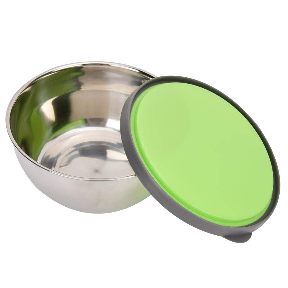 Alinory 3-Piece Stainless Steel Airtight Food Storage Containers with Lids - BPA-Free Kitchen Organizers for Meal Prep, Leftovers & Pantry Storage - Perfect for Home, Office & Camping Use