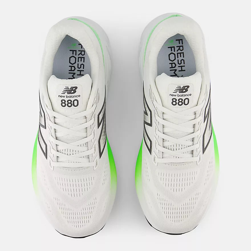 New Balance 880v15 Running Shoes for Men - White | Lightweight Cushioned Sneakers for Jogging, Gym & Daily Wear