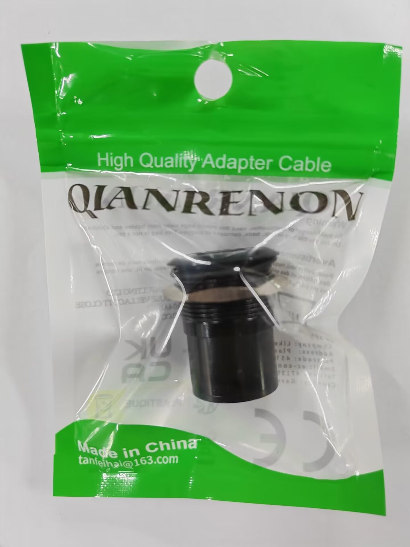 QIANRENON USB B to USB 2.0 Printer Adapter - for Printer Scanner & Hard Drive
