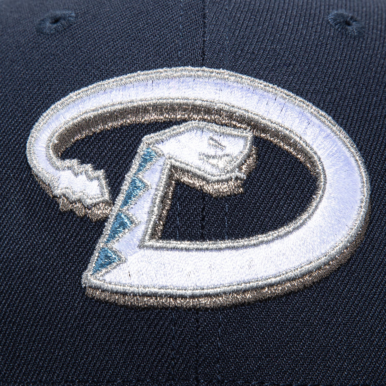 New Era 59Fifty Arizona Diamondbacks 2001 World Series Patch Snapback Hat - Navy & Graphite Color | Official MLB Licensed Baseball Cap for Fans, Sports Events & Casual Wear