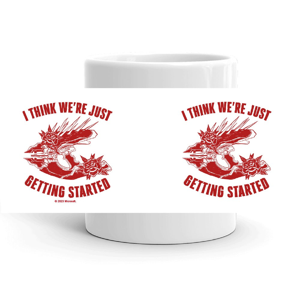 Custom Halo Floral Needler Coffee Mug - Personalized Gift for Gamers & Halo Fans - Perfect for Home, Office & Gaming Setups
