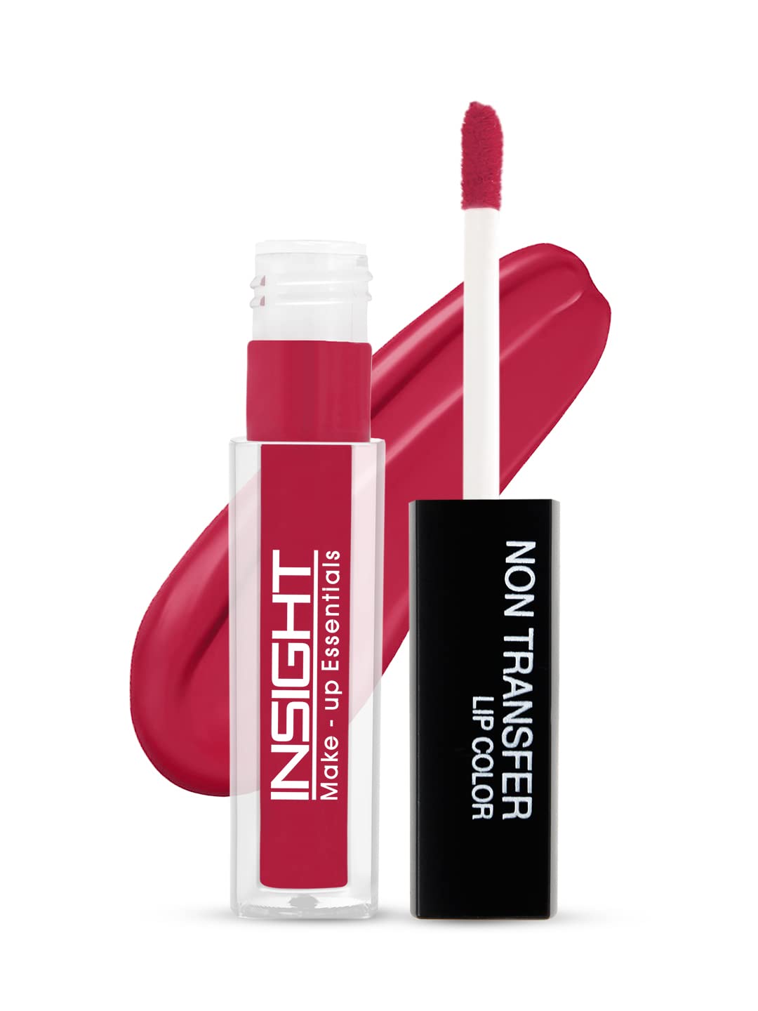 INSIGHT Non-Transfer Matte Lipstick Set - 4ml (12 Red Room & 05 Cocoa Plum) | Long-Lasting, Smudge-Proof Liquid Lip Color for Day & Night Wear | Perfect for Parties, Dates & Professional Meetings