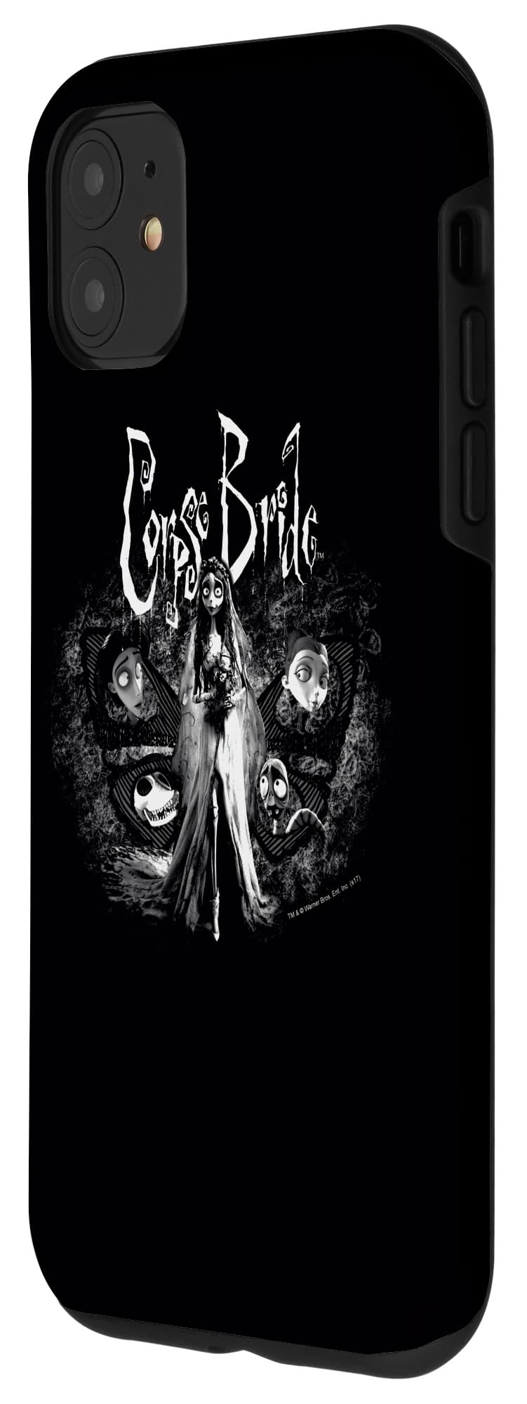 iPhone 11 Case - Corpse Bride Inspired Phone Cover for Women, Bride-to-Be Gift, Halloween Accessory - Perfect for Weddings, Bachelorette Parties & Gothic Fashion Lovers