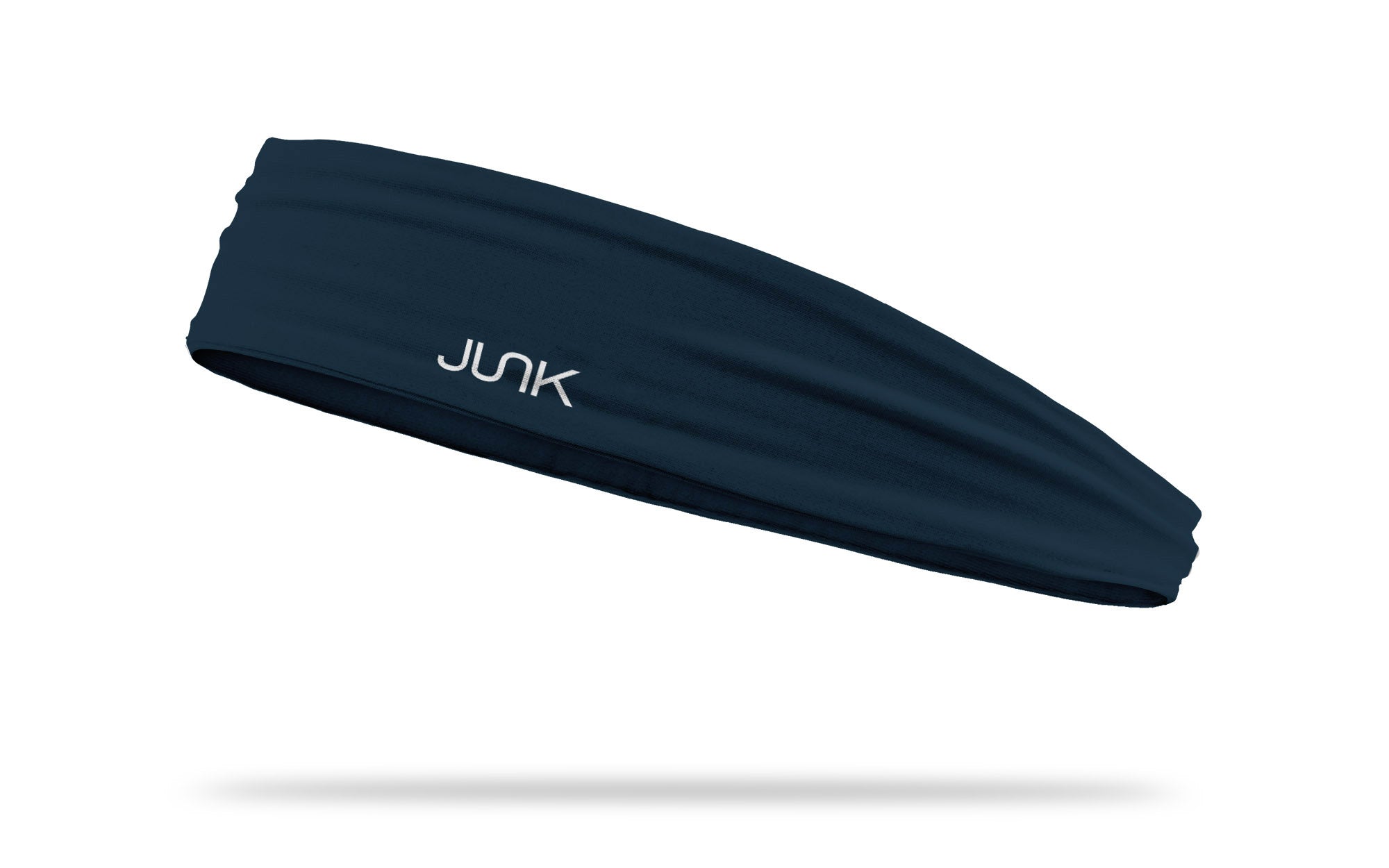 Premium Navy Blue Infinity Headband for Women - Soft Stretchy Hair Band for Workouts, Yoga, Running & Everyday Use