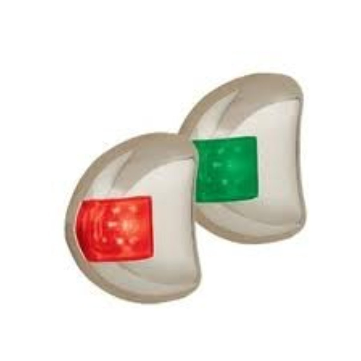 Perko Mount LED Side Lights for Boats - Waterproof Marine Navigation Lights (Pair, Vertical Mount Option) - Perfect for Night Cruising & Docking Safety