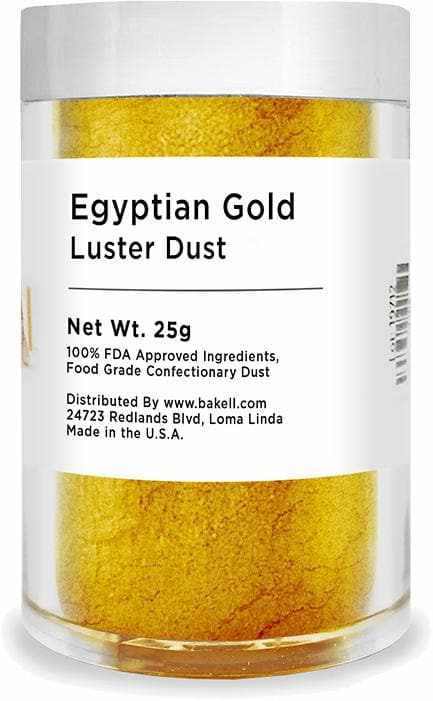 Christmas Collection Luster Dust Combo Pack A (8 PC SET) 25 Gram Jar - Edible Cake Decorating Dust for Holiday Baking, Cookies, Cupcakes & DIY Crafts