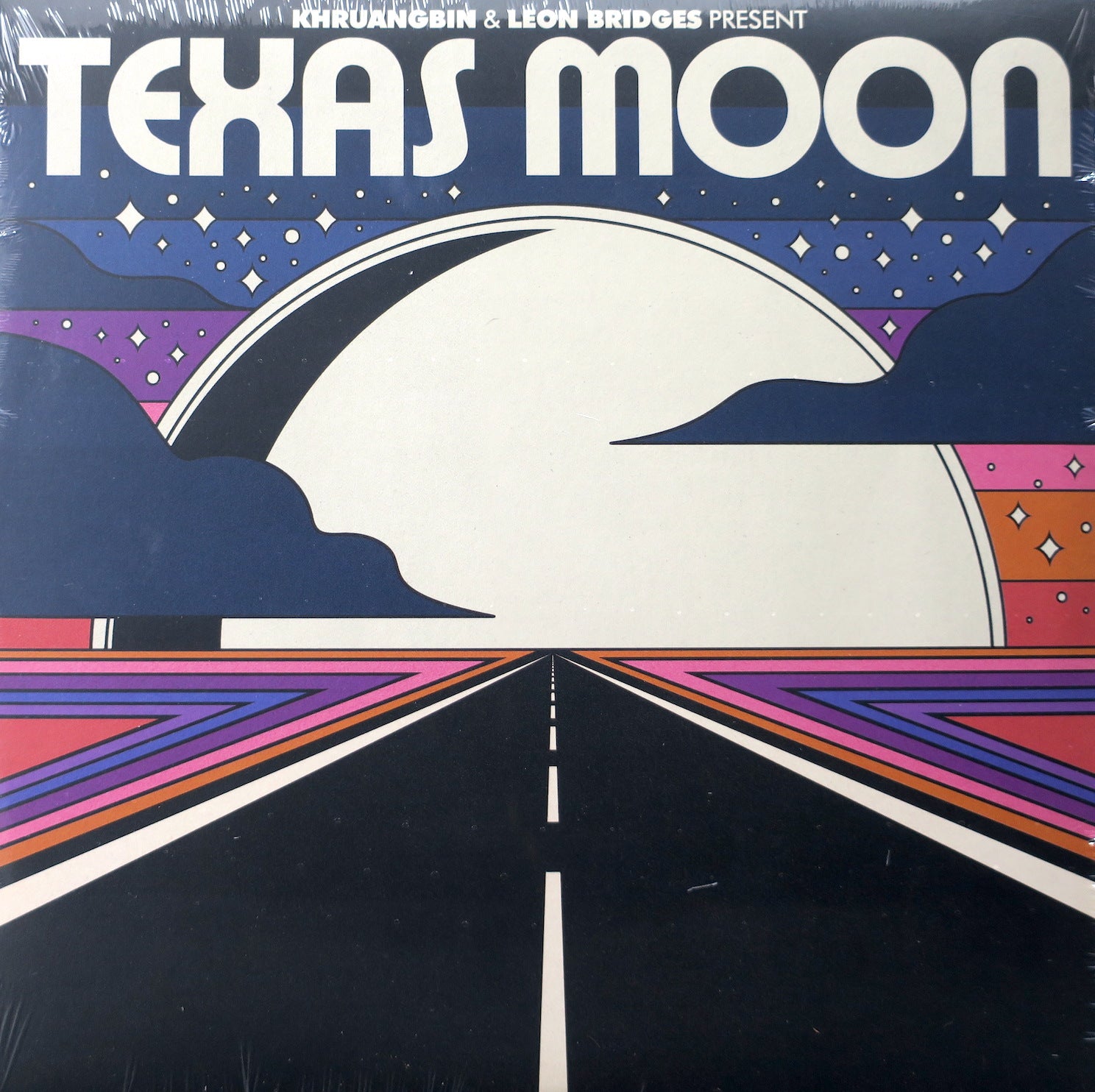 Khruangbin & Leon Bridges 'Texas Moon' Vinyl LP - Limited Edition Record for Music Lovers & Collectors - Perfect for Home Listening, Gifts & Vinyl Collections