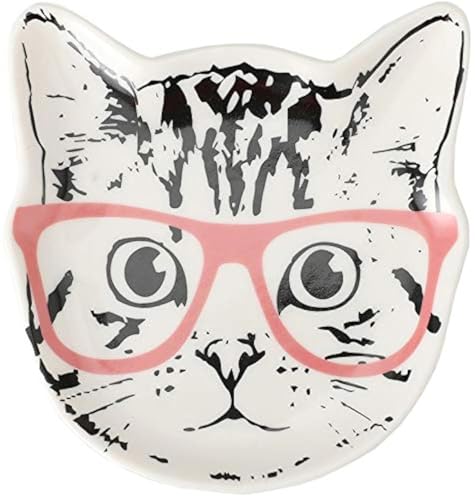 Cat With Pink Glasses