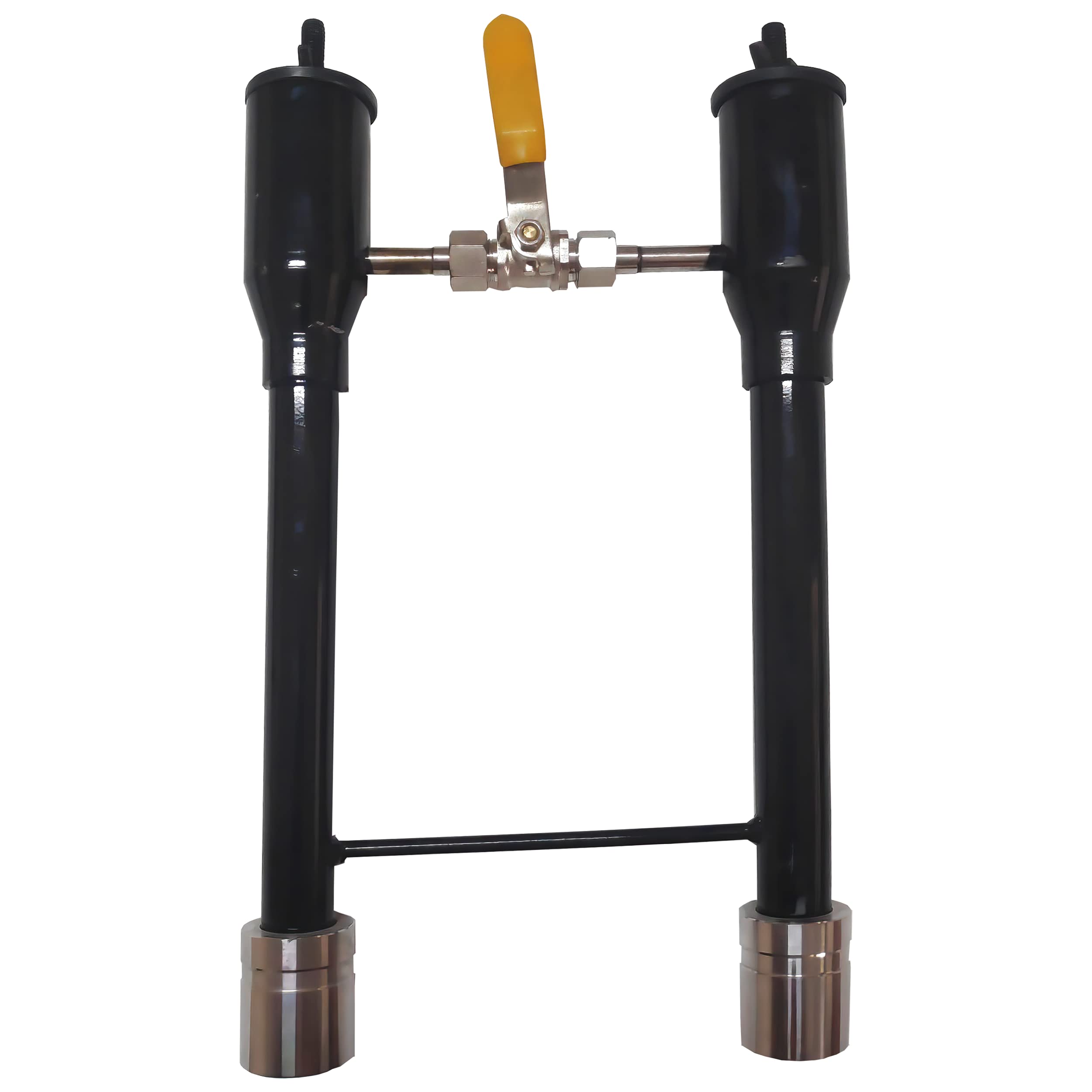 High-Quality Propane Double Burner with Valve for Propane Forge, Melting Furnace & Blacksmithing - Perfect for Metal Casting, Jewelry Making & DIY Metalworking Projects