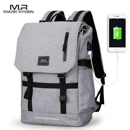 Mark Ryden Large Capacity USB Charging Laptop Backpack - Waterproof Travel Business Backpack for Work, School & College - Perfect for Commuting, Office & Daily Use