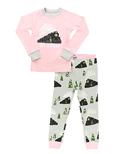 All Aboard Pink Pajama Sets