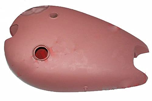 Vintage 1936 Imperial Model 100 350cc Motorcycle Gas Tank - Raw Steel Fuel Tank for Classic Bike Restoration & Custom Builds - Perfect for Harley, Indian, Triumph Motorcycle Projects