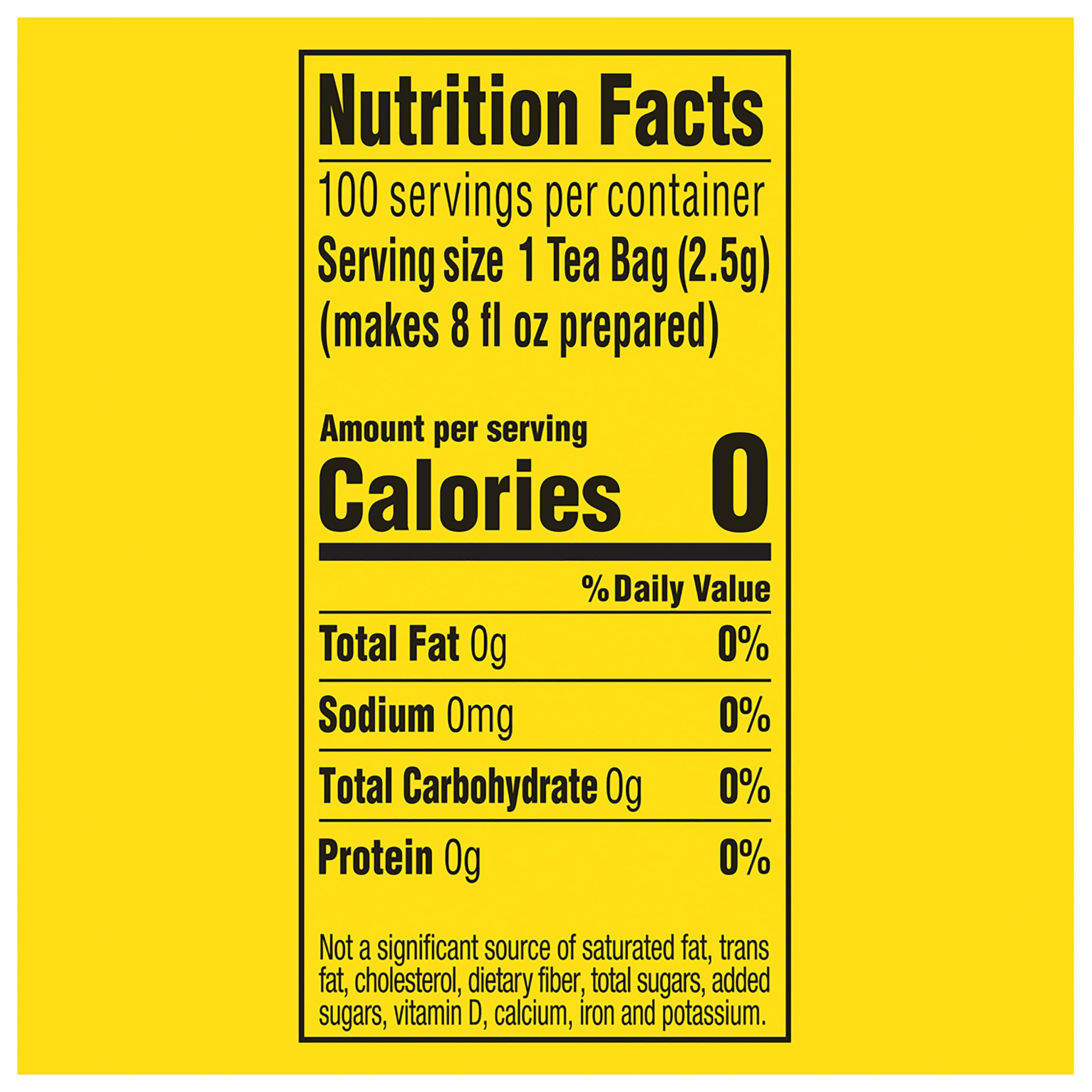 Lipton Black Tea Bags - 100 Individually Wrapped Tea Bags for Hot or Iced Tea | Premium Quality Tea for Home, Office & Relaxation | Perfect for Morning Boost, Afternoon Break & Evening Relaxation