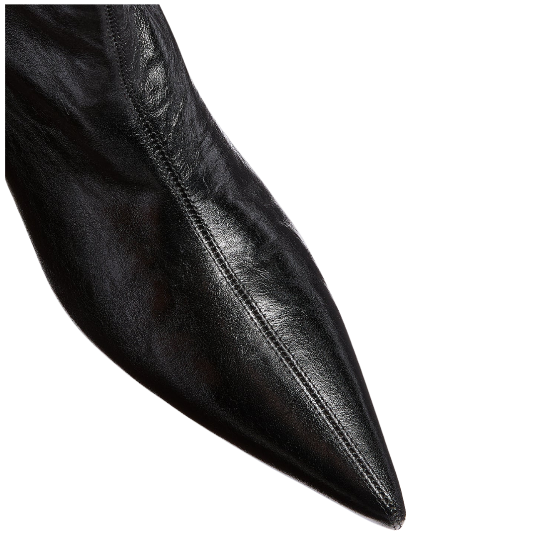 Black Andee Knee High Boots for Women - Stylish & Comfortable Winter Boots for Cold Weather, Fashionable Knee-Length Boots for Outfits & Outdoor Activities