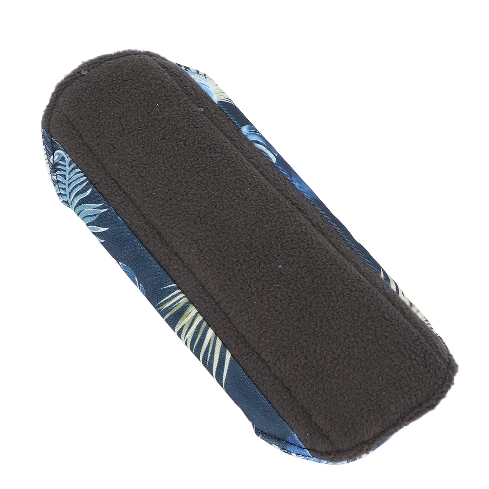 Reusable Washable Menstrual Pads for Women - Eco-Friendly Sanitary Pads with Waterproof Printed Fabric (5-Pack) - Perfect for Travel, Work & Active Lifestyle
